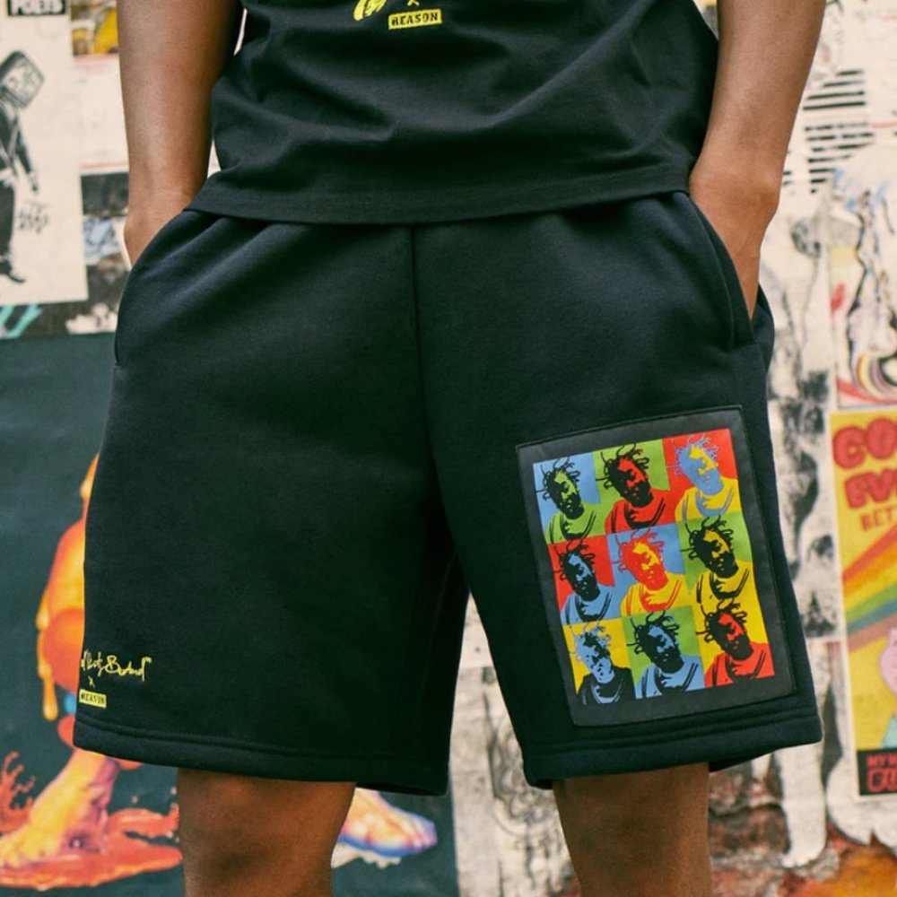 Reason X ODB Wu-Tang Clan Signature Embroidered Patch Shorts